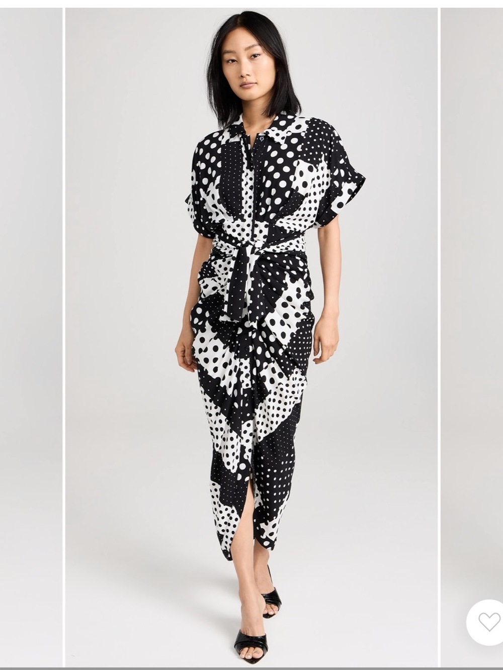 Le Superbe Super Dot Collage Miko Dress